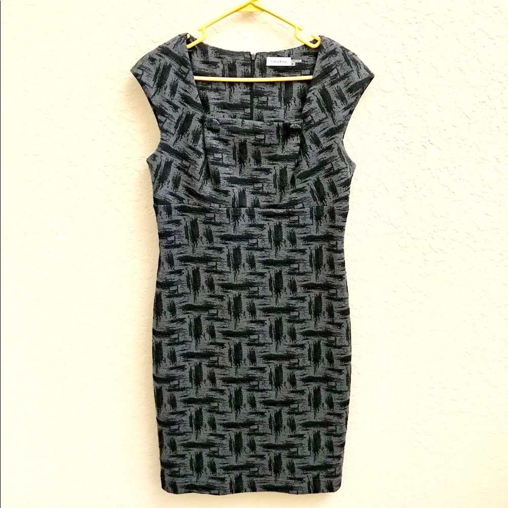 Calvin Klein Gray Dress Size 8